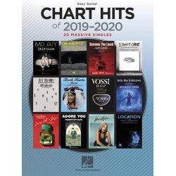 Chart Hits of 2019-2020 easy guitar