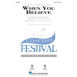 When You Believe : from The Prince of Egypt