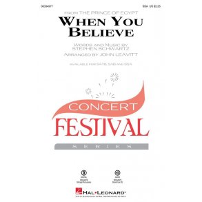 When You Believe : from The Prince of Egypt