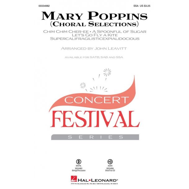 Mary Poppins (Choral Selections)