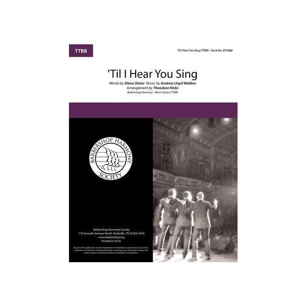 'Til I Hear You Sing : from Love Never Dies