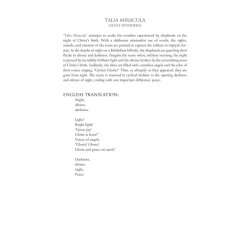 Talia Miracula (Such Wonders) : Psallite Choral Series