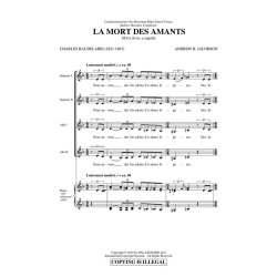 La Mort Des Amants : Joni Jensen Choral Series