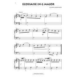 Beethoven for Beginning Piano Solo : 10 Classic Themes Arranged for Beginners