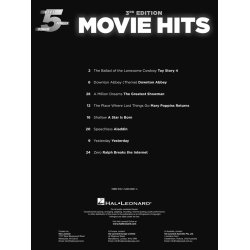 Movie Hits - 3rd Edition : Eight Hit Songs from Eight Hit Films