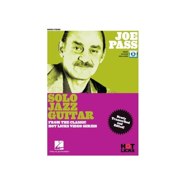 Joe Pass - Solo Jazz Guitar Instructional Book : with Online Video Lessons. From the Classic Hot Licks Video Series