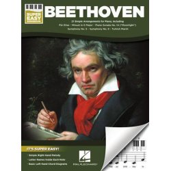 Beethoven - Super Easy Songbook : 21 Simple Arrangements for Piano