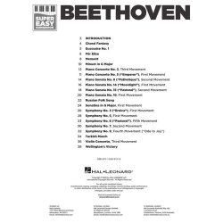 Beethoven - Super Easy Songbook : 21 Simple Arrangements for Piano