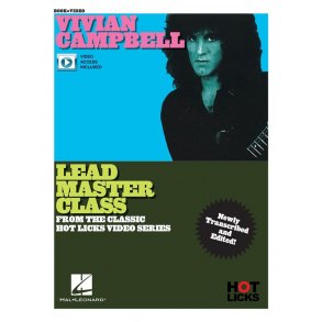 Vivian Campbell- Lead Master Class : Instructional Book with Online Video Lessons