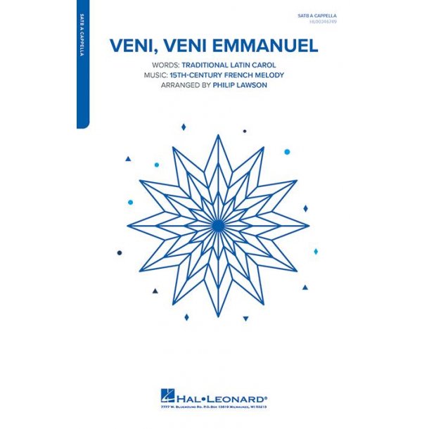 Veni, veni Emmanuel : from Piae Cantiones
