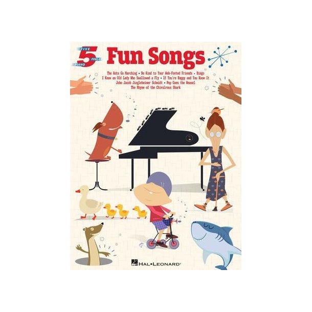 Fun Songs for Five-Finger Piano