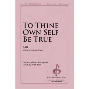 To Thine Own Self Be True