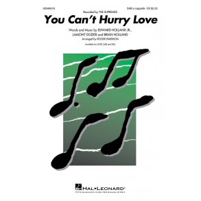 You Can't Hurry Love