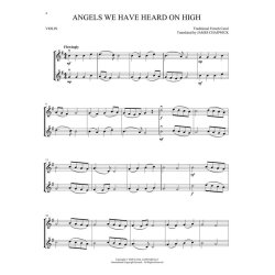 Christmas Carols for Violin Duet