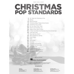 Christmas Pop Standards : 22 Holiday Favorites