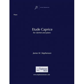 Etude Caprice : Clarinet and Piano