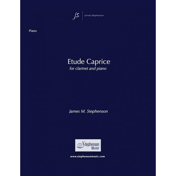 Etude Caprice : Clarinet and Piano
