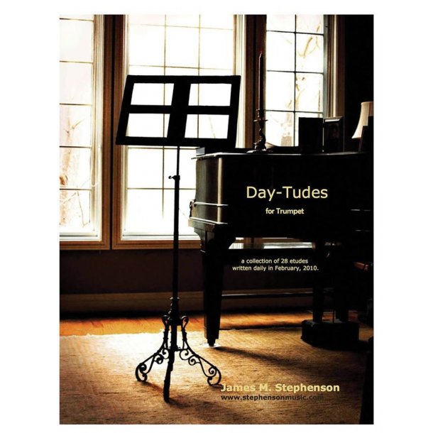 Daytudes, Volume 1 - February : Advanced/Intermediate Etudes for Trumpet