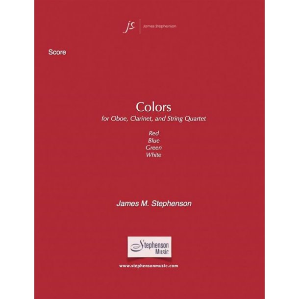 Colors : Oboe, Clarinet and String Quartet