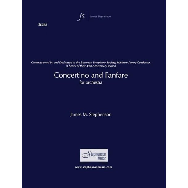 Concertino And Fanfare : Full Orchestra - Set