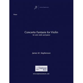 Concerto Fantasie For Violin : Violin and Piano