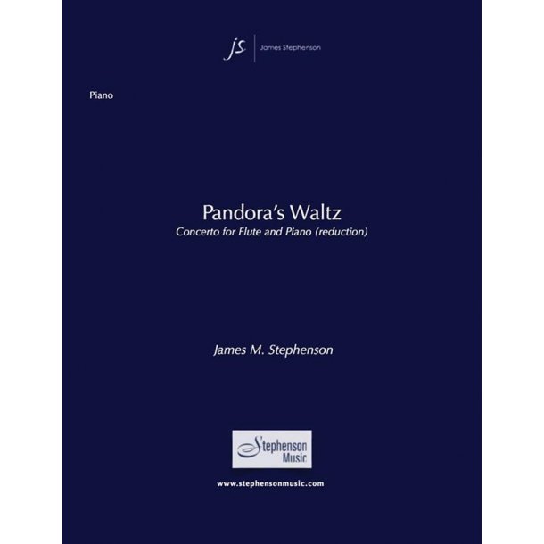 Pandora's Waltz (Concerto for Flute) : Flute and Orchestra - Piano Reduction