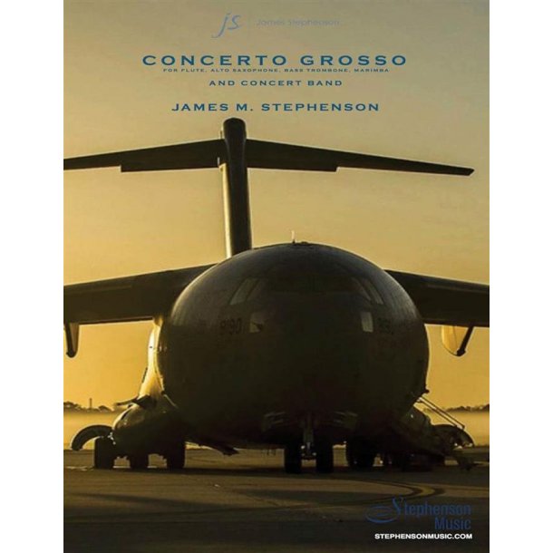 Concerto Grosso : Four Solo Instruments with Concert Band - Set