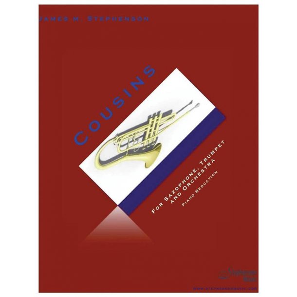 Cousins : Saxophone, Trumpet and Orchestra - Piano Reduction