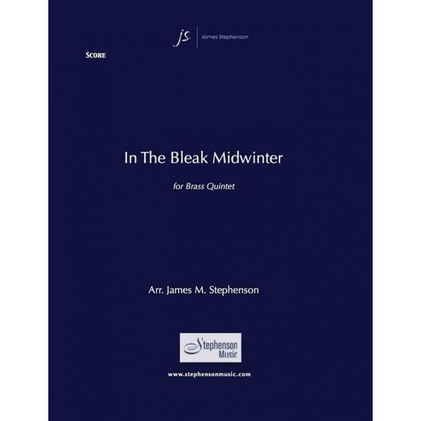 In the Bleak Midwinter : Brass Quintet