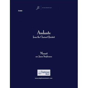 Andante from the Clarinet Quintet : Trumpet and Piano (or Organ)
