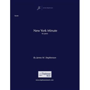 New York Minute : Piano Solo