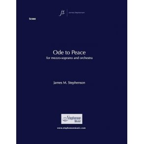 Ode to Peace : Mezzo Soprano and Full Orchestra - Set