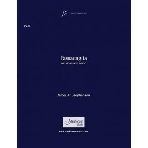 Passacaglia : Violin and Piano