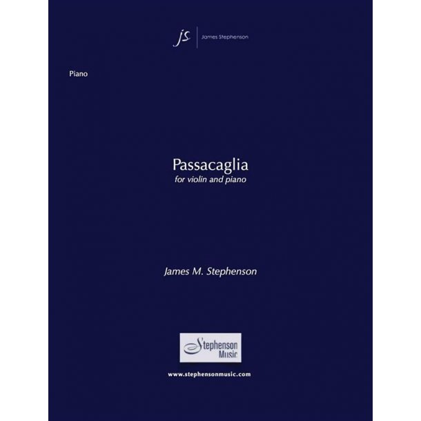 Passacaglia : Violin and Piano