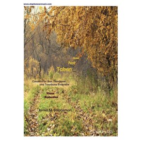 Road Not Taken : Solo Trombone and Trombone Ensemble - Piano Reduction