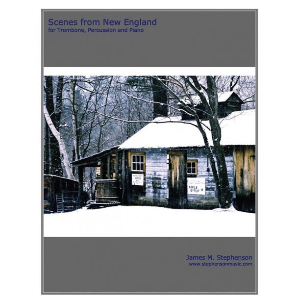 Scenes From New England : Trombone, Percussion and Piano