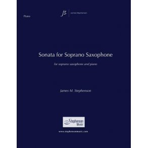 Sonata For Soprano Saxophone : Soprano Saxophone and Piano