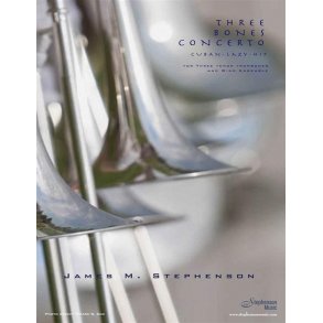 Three Bones Concerto : Three Solo Trombones and Wind Ensemble - Set
