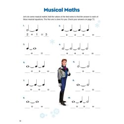 Disney Frozen Music Activity Book : UK version