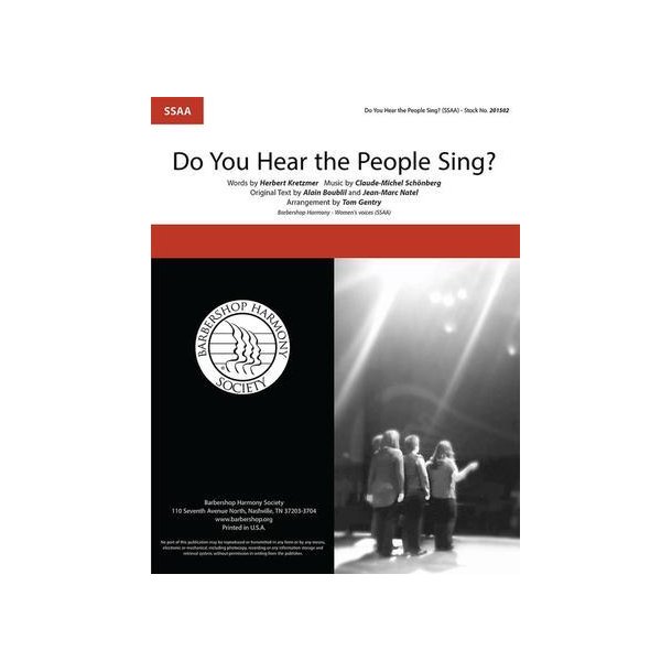 Do You Hear the People Sing? : (from Les Mis&eacute;rables)