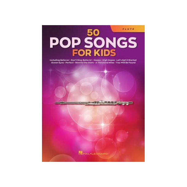 50 Pop Songs for Kids : for Flute