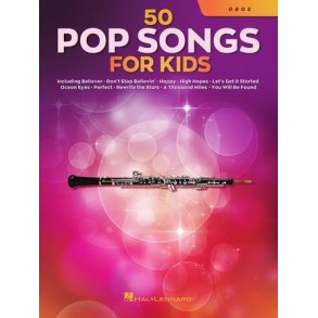 50 Pop Songs for Kids : for Oboe