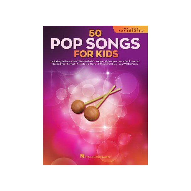 50 Pop Songs for Kids : for Mallet Percussion