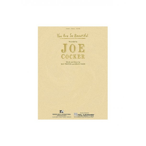 You Are So Beautiful