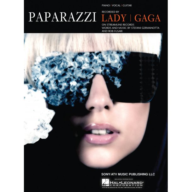 Lady Gaga Paparazzi Piano Vocal Guitar Sheet