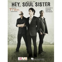 TRAIN HEY SOUL SISTER PIANO VOCAL SHEET MUSIC