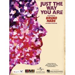 MARS BRUNO JUST THE WAY YOU ARE PIANO VOCAL SHEET