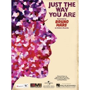 MARS BRUNO JUST THE WAY YOU ARE PIANO VOCAL SHEET
