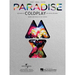 Coldplay Paradise Piano Vocal Guitar Sheet