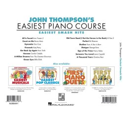 John Thompson&rsquo;s Easiest Smash Hits : John Thompson&rsquo;s Easiest Piano Course